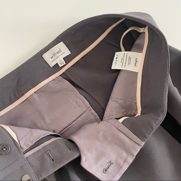 Aritzia Wilfred Allant Cropped Front Tie Pant - Picture 6 of 9